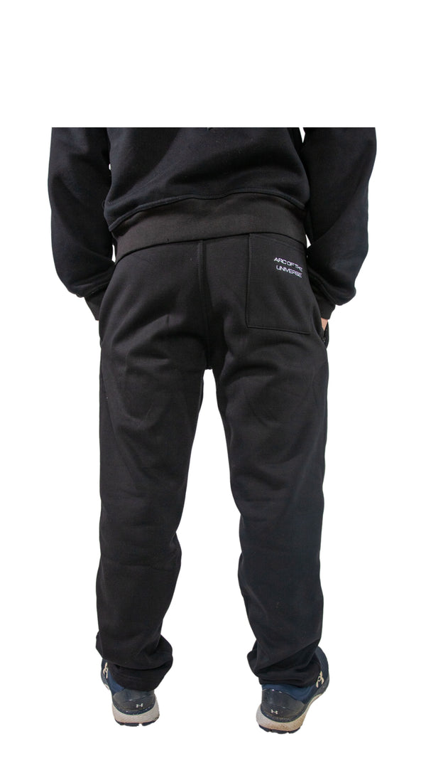 ARABIC STAR SWEATPANTS - BLACK