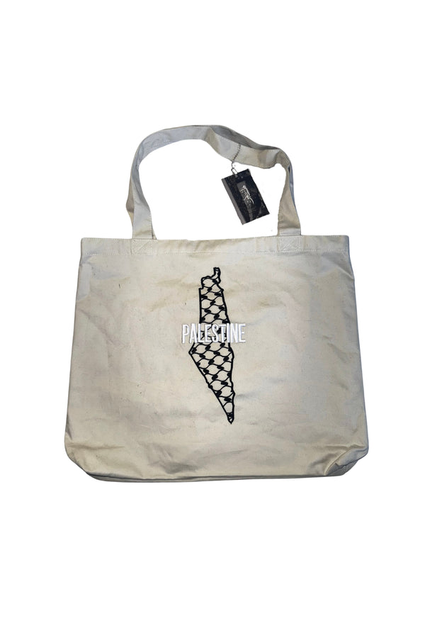 "PALESTINE" TOTE - CREAM