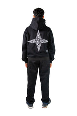 ARABIC STAR HOODIE - ORIGINAL BLACK
