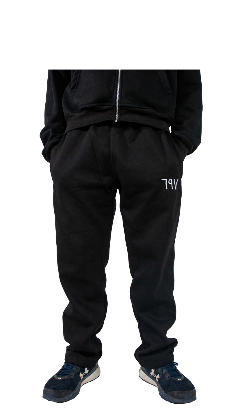 ARABIC STAR SWEATPANTS - BLACK