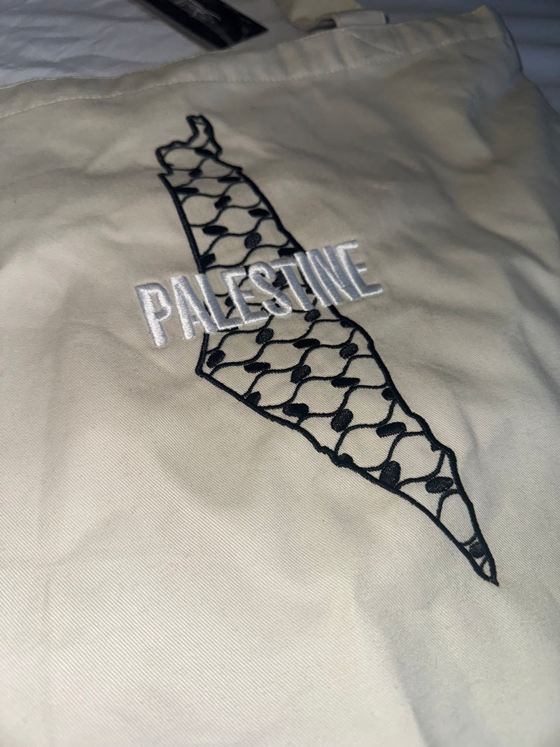 "PALESTINE" TOTE - CREAM