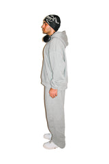 ARABIC STAR ZIP UP -  GRAY