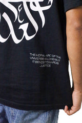 Circle Calligraphy Tee - Black