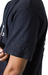 Circle Calligraphy Tee - Black